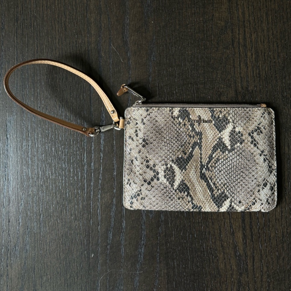 Cole Haan wristlet